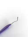 ESPÁTULA PARA COMPOSITE DE MANGO SILICONADO VIOLETA