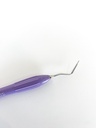 ESPÁTULA PARA COMPOSITE DE MANGO SILICONADO VIOLETA
