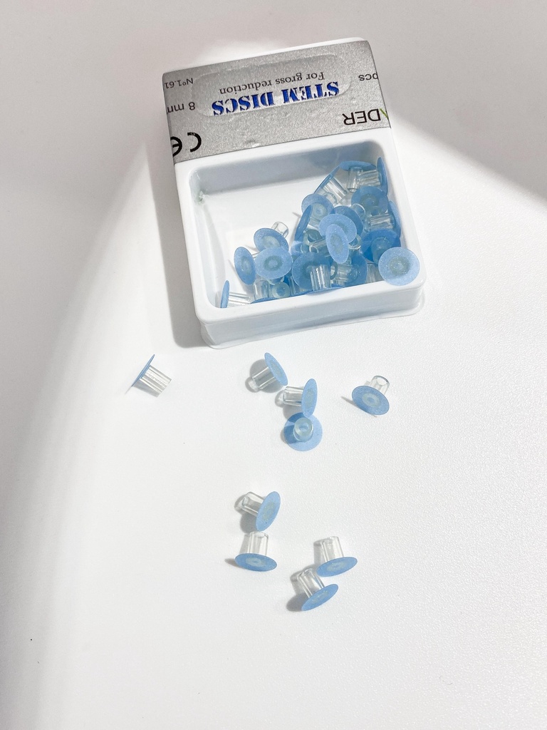 REPOSICIÓN DE DISCOS 8MM GROSS REDUCTION X40UDS. AZUL