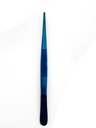 PINZA MICROQUIRURGICA DE MANO IZQUIERDA CON DIENTE AZUL