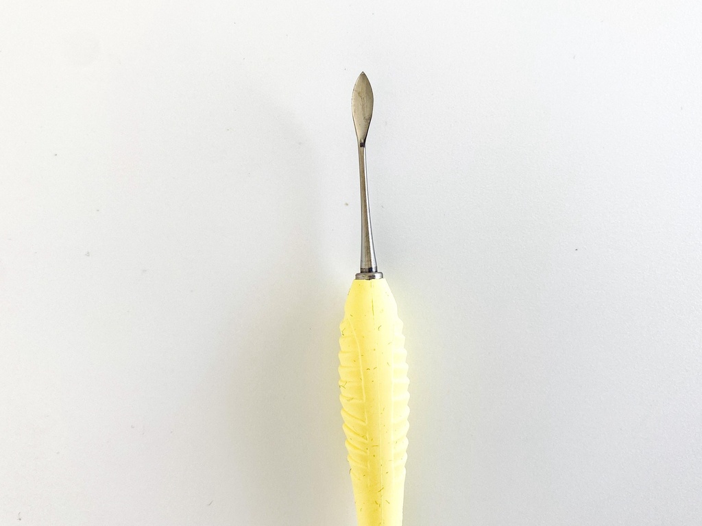 ESPÁTULA DE COMPOSITE AMARILLA - BADERMASTER