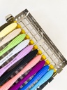 KIT DE 10 ESPATULAS CON CASETE METALICO