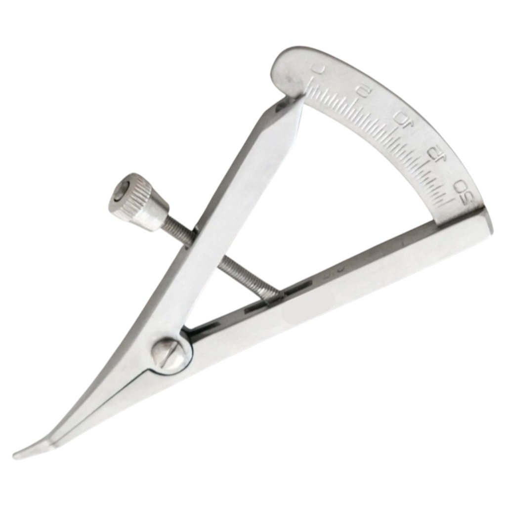 CALIBRE ÓSEO CON PUNTA ANGULADA