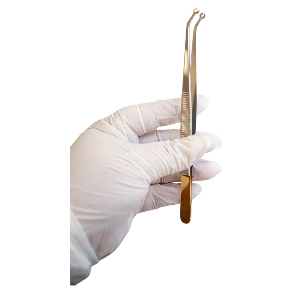 PINZA PARA SUTURA TIPO CORN