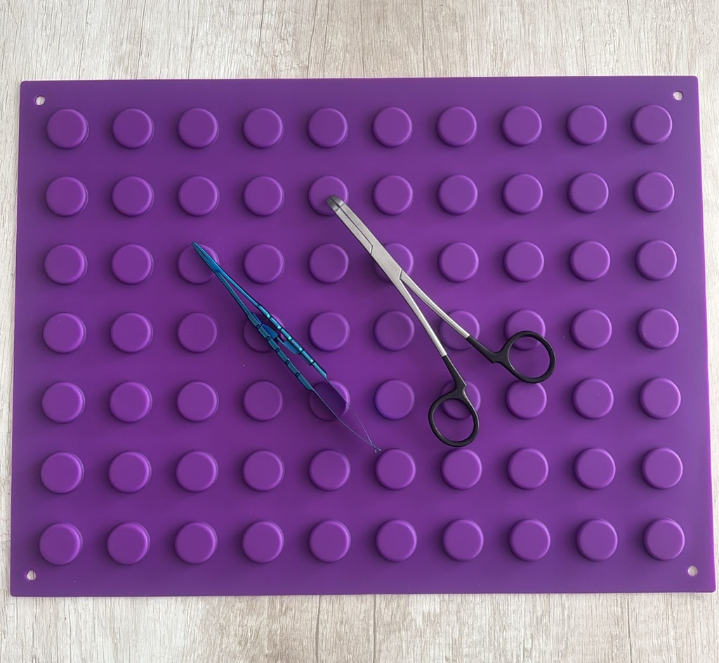 COMPRESA IMANTADA DE SILICONA VIOLETA GRANDE (30X40) 