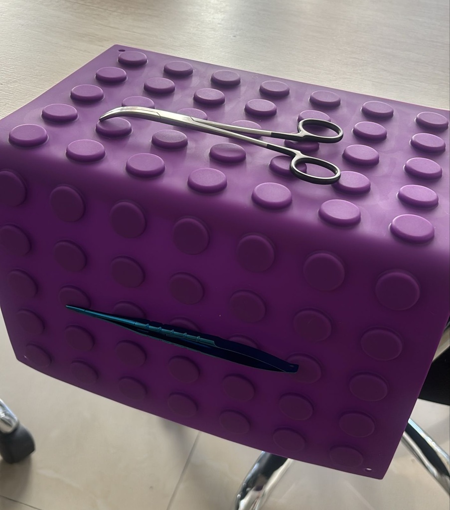 COMPRESA IMANTADA DE SILICONA VIOLETA GRANDE (30X40) 