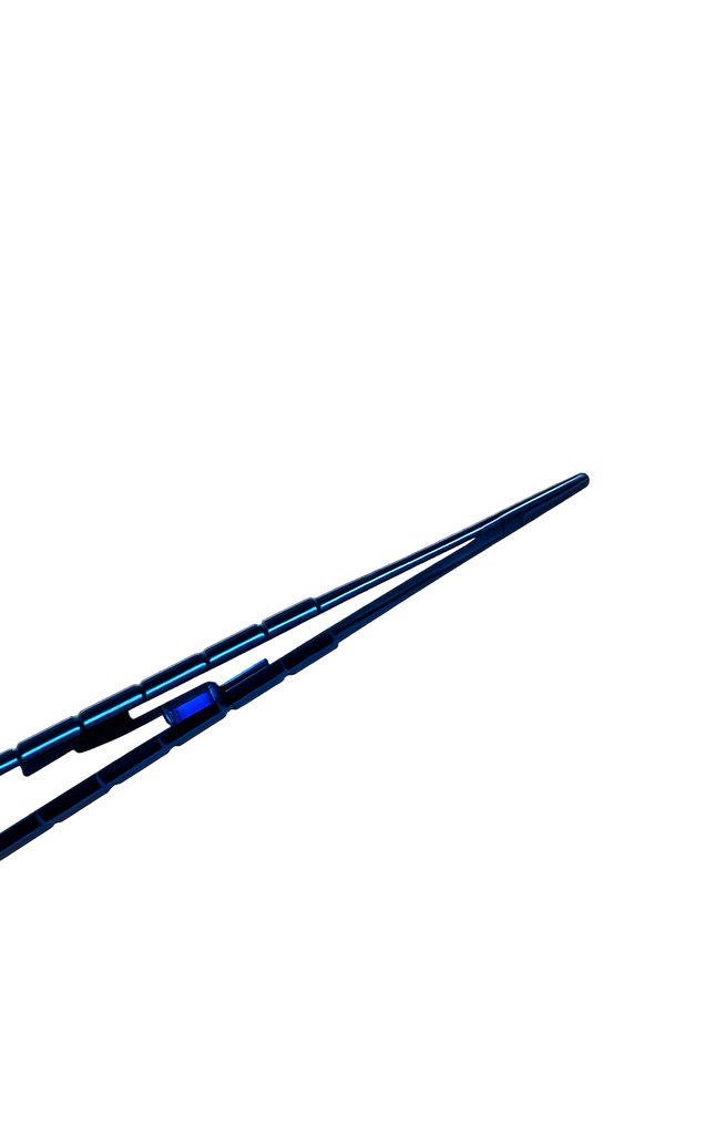 PINZA PORTA AGUJAS CASTROVIEJO AZUL 16