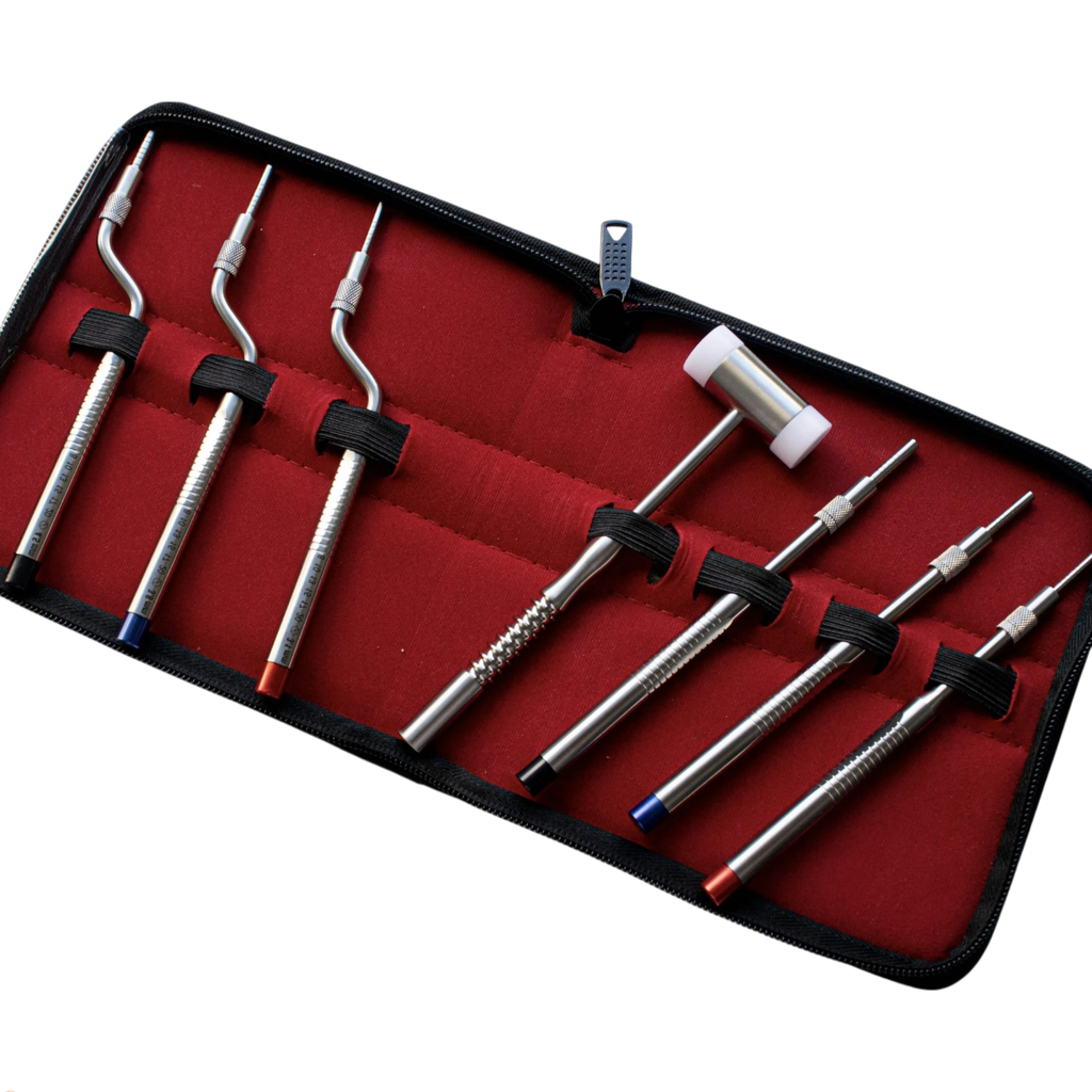 KIT DE OSTEOTOMOS CON MARTILLO