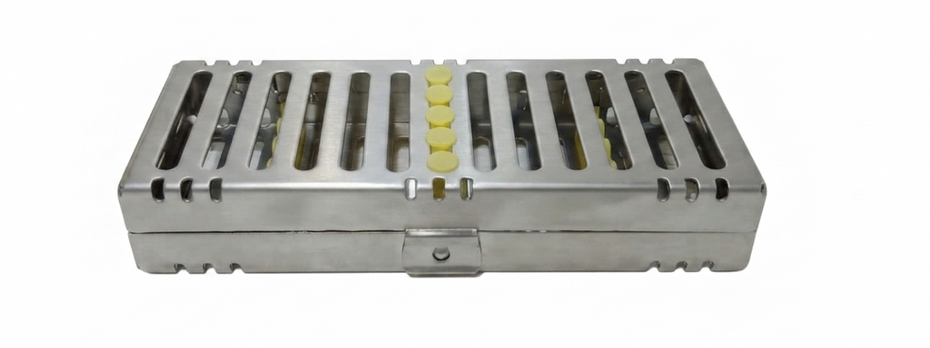 CASETE METALICO PORTAINSTRUMENTOS 5 PCS