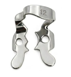 CLAMP 12 AISLAMIENTO DENTAL ACERO INOXIDABLE