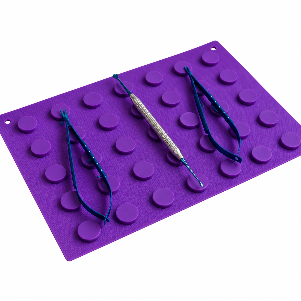 COMPRESA IMANTADA DE SILICONA VIOLETA CHICA (30X20)
