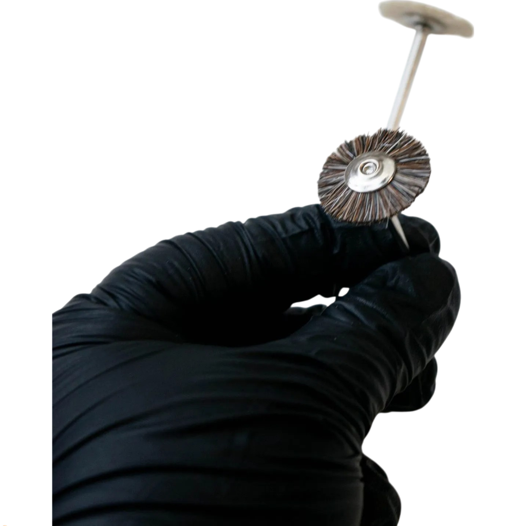 ANILLO DE PELO OSCURO PARA PROTESIS
