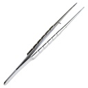 PINZA MICROQUIRURGICA DE MANO IZQUIERDA AZUL