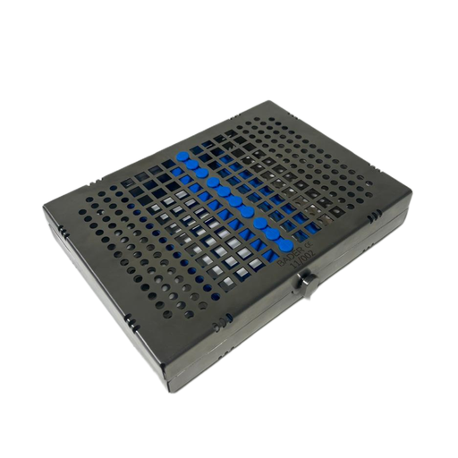 [11/002] CASETE METALICO PORTAINSTRUMENTOS 10PCS.