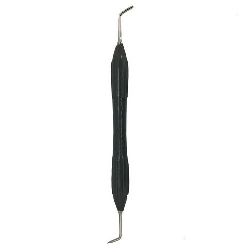 [17/4065-5] ESPÁTULA PARA COMPOSITE DE MANGO SILICONADO NEGRO