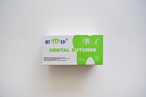 [SUT0005x600] KIT DE SUTURA DE NYLON 5/0.75cm LONGITUD - AGUJA 3/8 DE CÍRCULO Y 16mm LARGO x600 uds