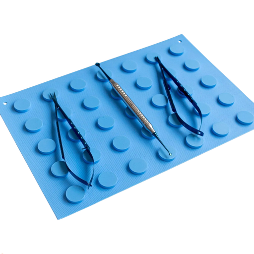 [11/051] COMPRESA IMANTADA DE SILICONA CELESTE GRANDE (30X40)