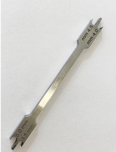 [17/40018] ALIMETRO POSICIONADOR DE BRACKETS 18MM. 