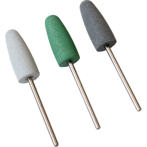 [C0256] GOMA PARA PULIR PROTESIS TIPO BALA Verde