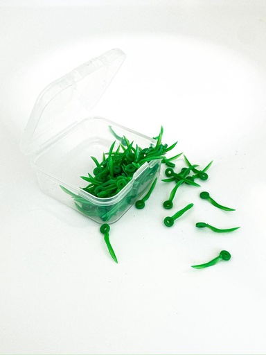 [C0246] CUÑAS PLASTICAS VERDES (100 UNIDADES)