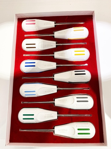 [10/004-1] KIT DE 10 LUXADORES ATRAUMATICOS PLASTICOS