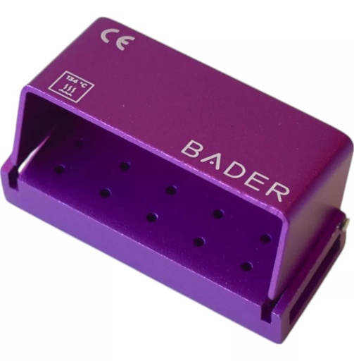 [11/003-1] FRESERO METALICO AUTOCLAVABLE PARA 15 FRESAS DE TURBINA