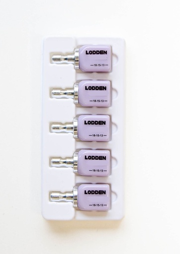 [0909101] BLOQUE DISILICATO DE LITIO CAD C14 LT B2 X5UDS  