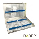 [11/000] CASETE METALICO PORTAINSTRUMENTOS 20PCS.