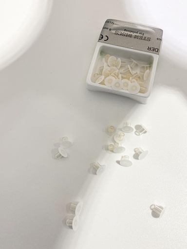 [1614] REPOSICIÓN DE DISCOS 8MM BLANCOS POLISHING X40UDS.